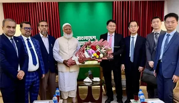 জামায়াত আমীরের সঙ্গে চীন ও জাপানি নির্বাচন পর্যবেক্ষণ মিশনের প্রতিনিধিদলের সাক্ষাৎ