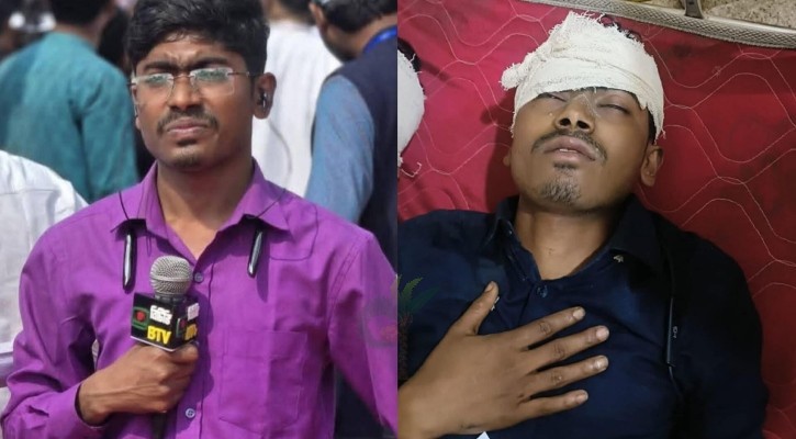 হাতিয়ায় বিটিভির সাংবাদিককে কুপিয়ে জখম