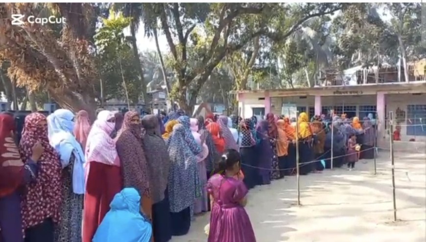 ত্রয়োদশ সংসদ নির্বাচন : ভোটার উপস্থিতি ৬০.৬৯ শতাংশ : ইসি