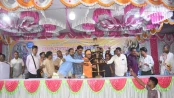 যশোর নীলগঞ্জ মহাশ্মশানে মহানামযজ্ঞ মঙ্গলপ্রদীপ প্রজ্জ্বলনের উদ্বোধন