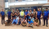 ঝিনাইদহে আন্তঃজেলা ডাকাত দলের ১০ জন আটক, ইজিবাইকসহ লুণ্ঠিত মালামাল উদ্ধার
